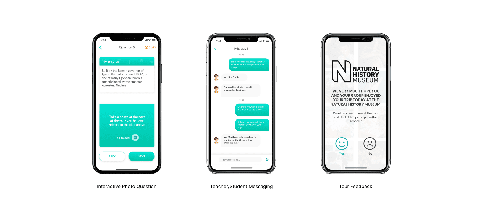 Ed Tripper final product screens — screen 3