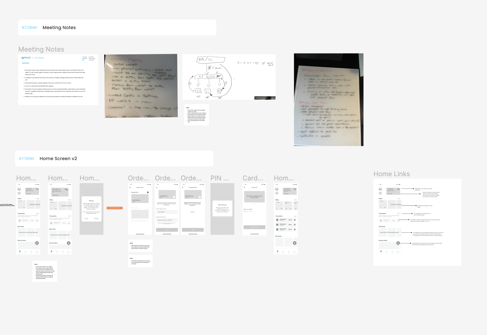 Research and workshop artefacts from KttiPay validation phase — screen 2