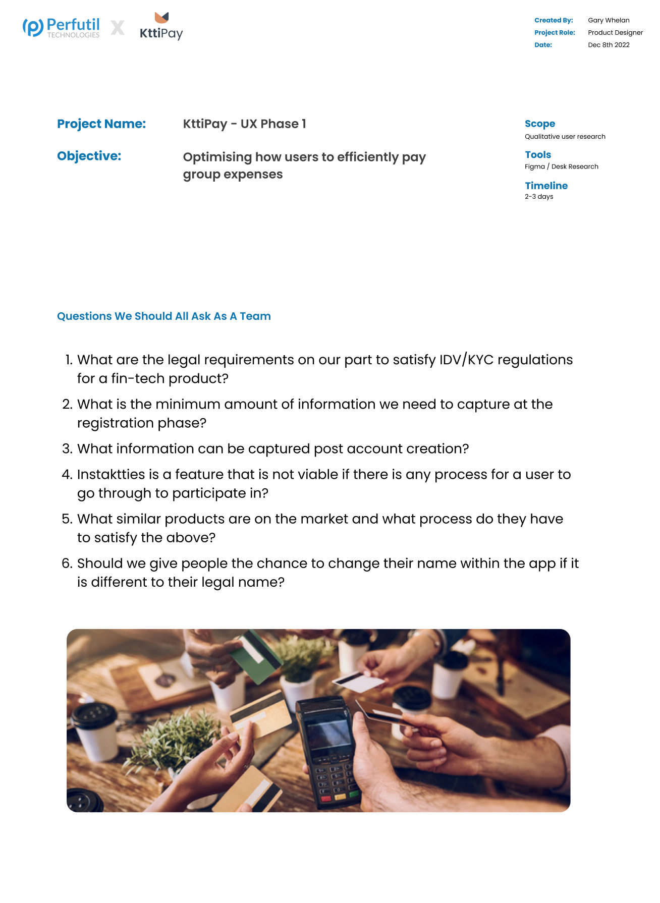 Research and workshop artefacts from KttiPay validation phase — screen 4