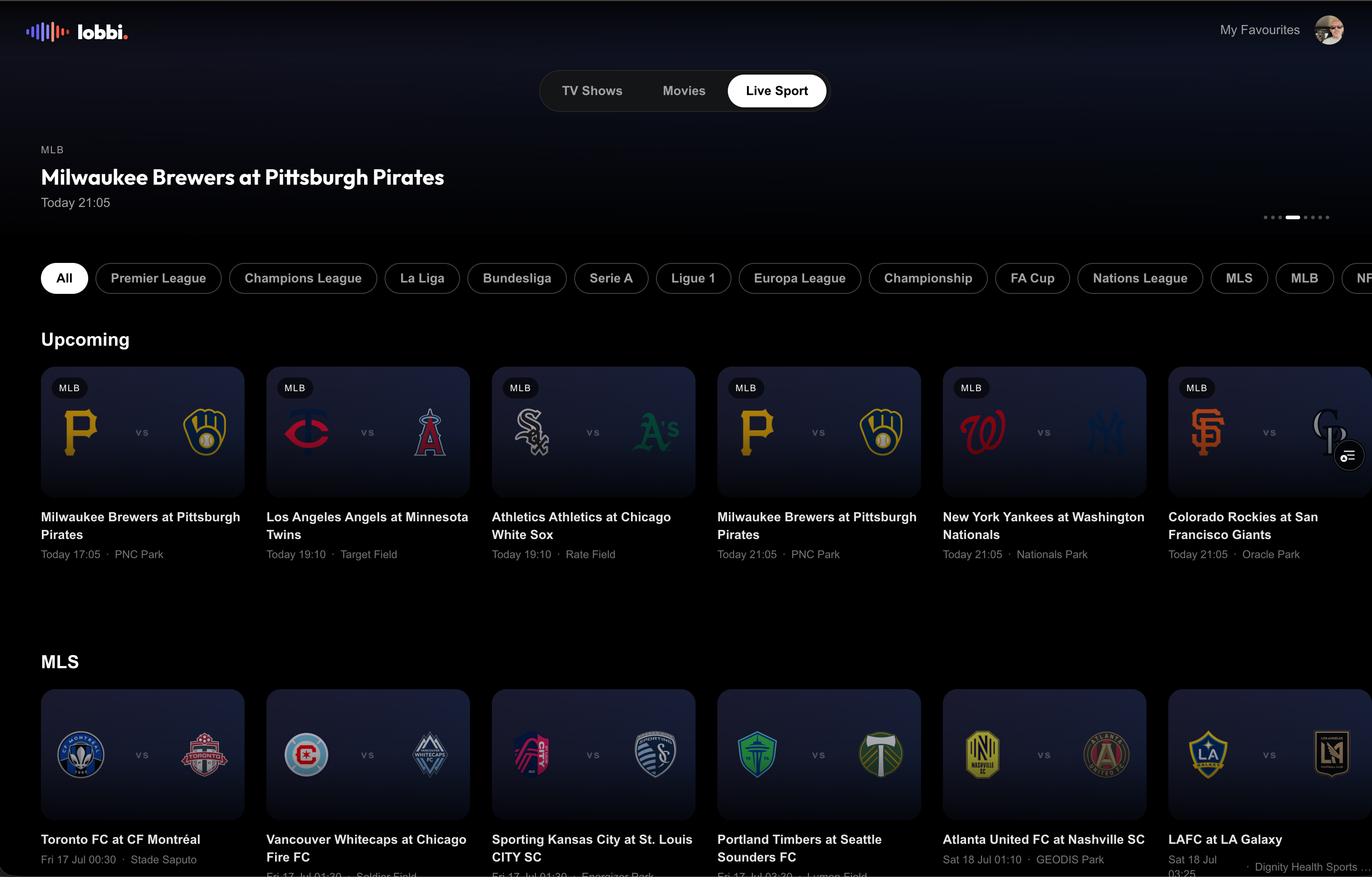 Lobbi Room on web — Timeline waveform, comment feed with live reactions, playback progress synchronised to the show. — screen 2